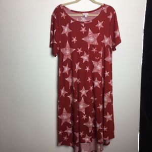LuLaRoe Red Stars Carly